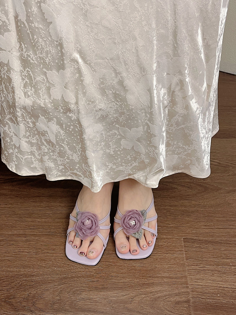 Lillian Floral Sandals