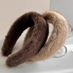 Dima Faux Fur Headbands