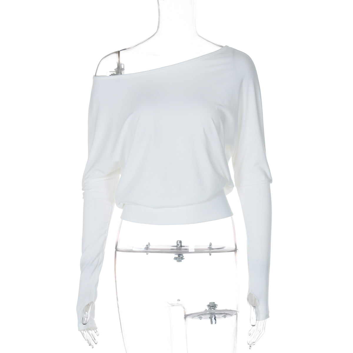 Lachlan Long Sleeve Crop Top