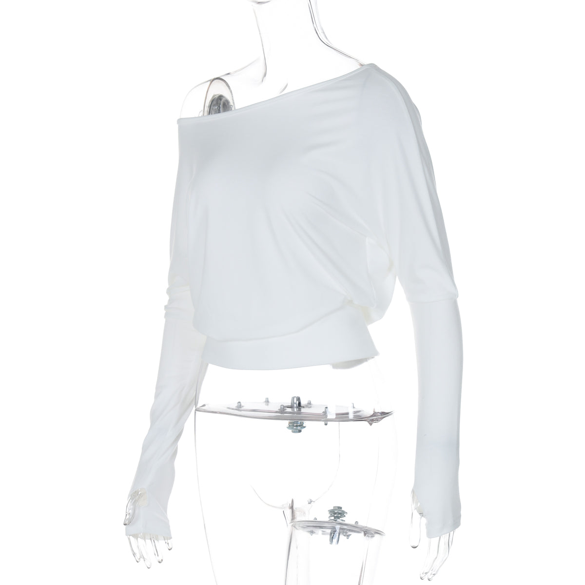 Lachlan Long Sleeve Crop Top