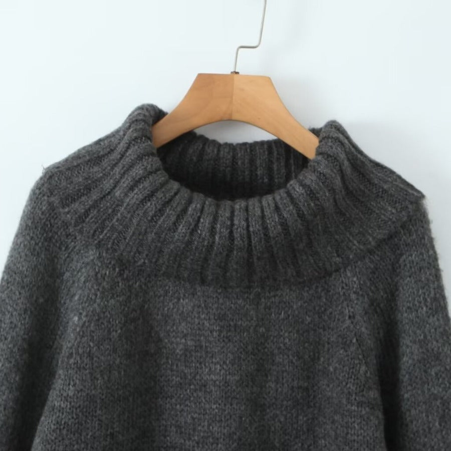 Perel Off-Shoulder Loose Sweater