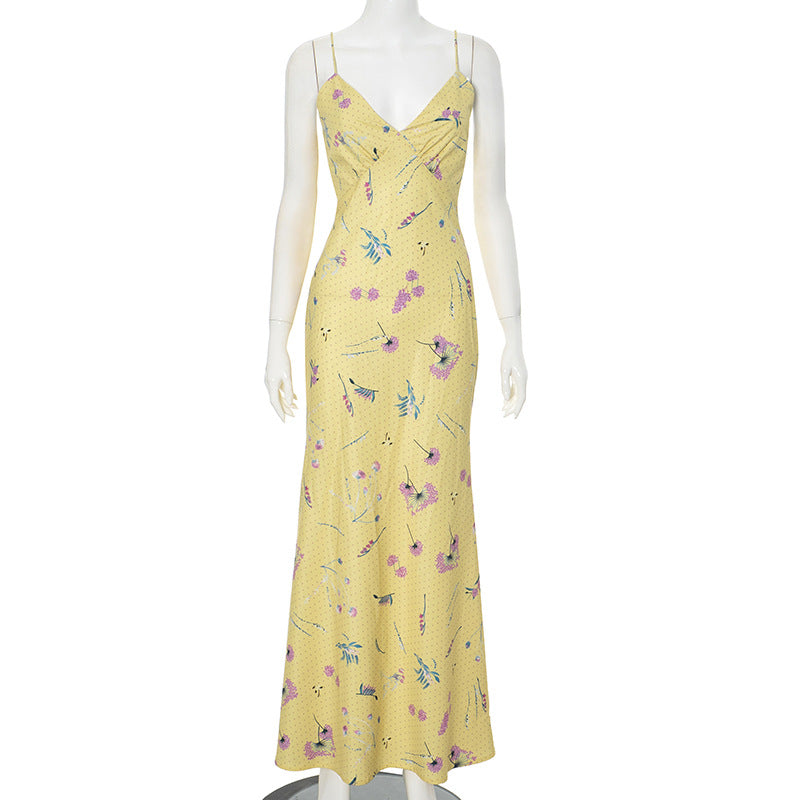 Aurelia V-Neck Maxi Dress