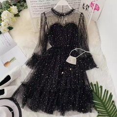 A-line tulle dress fashion dress ,