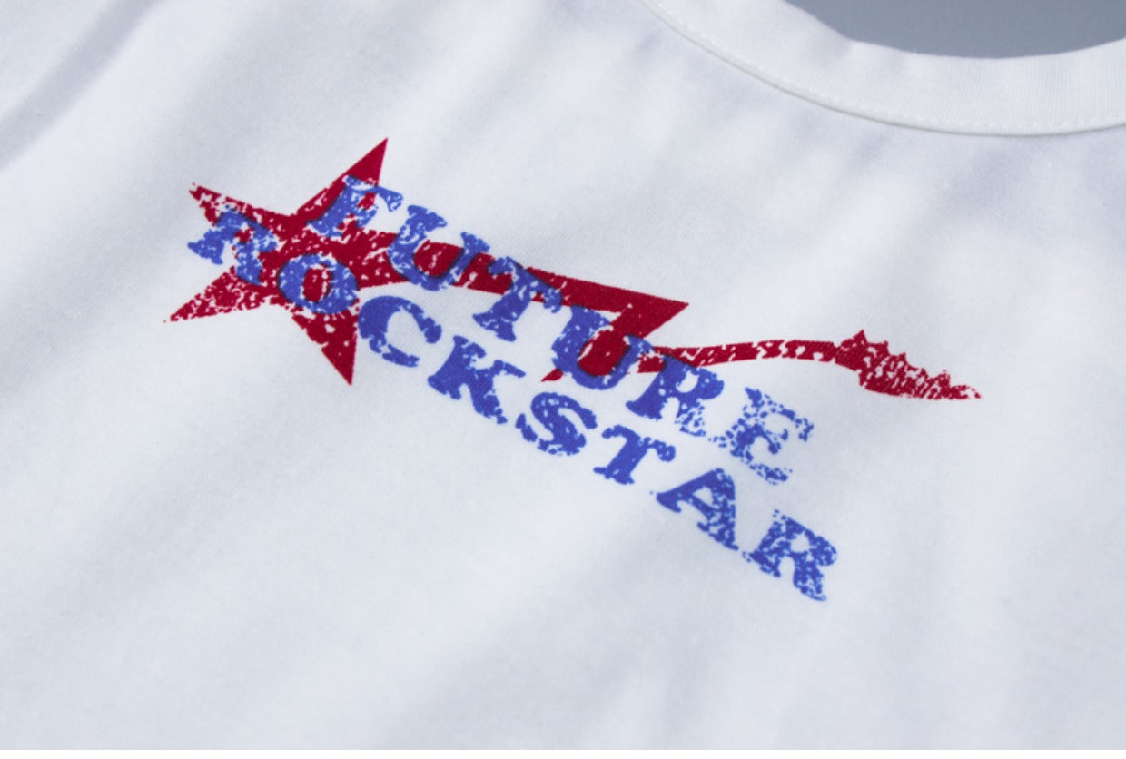 Rocstar Letter Print Tank Top