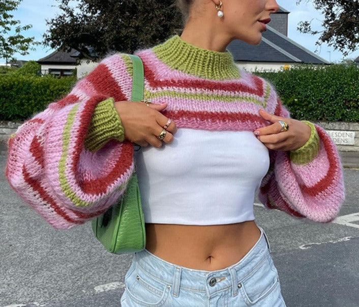 Roxana Knit Crop Top