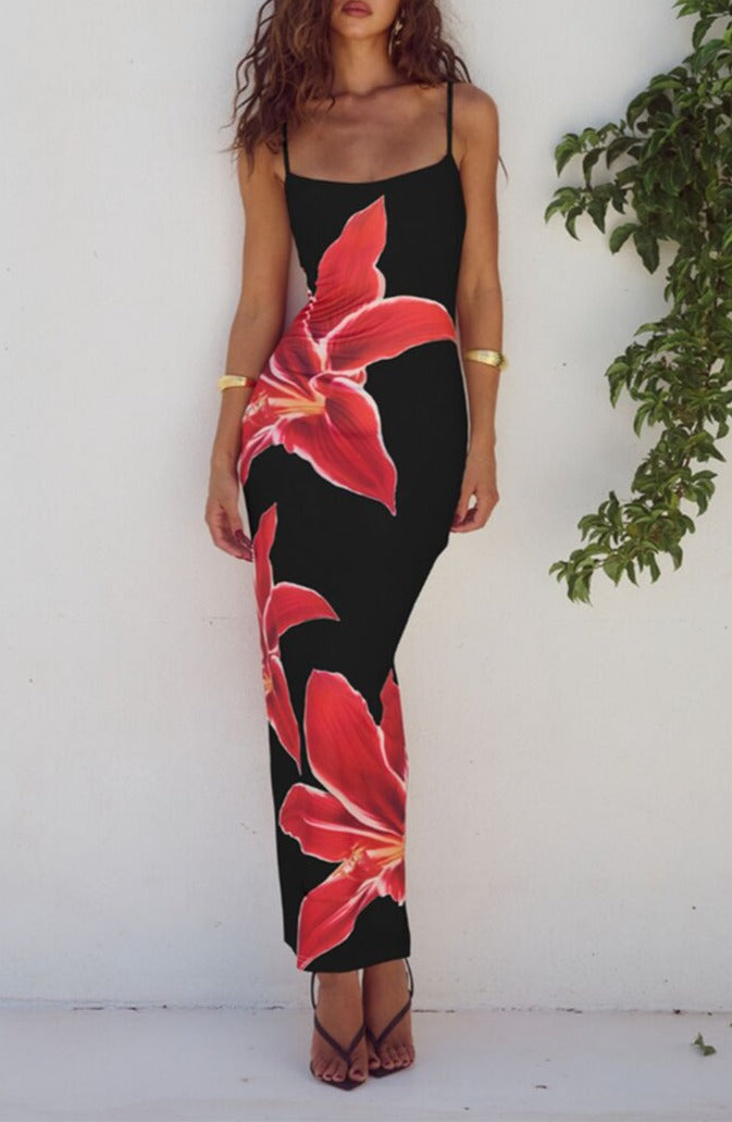 Gracen Large Floral Maxi Dress