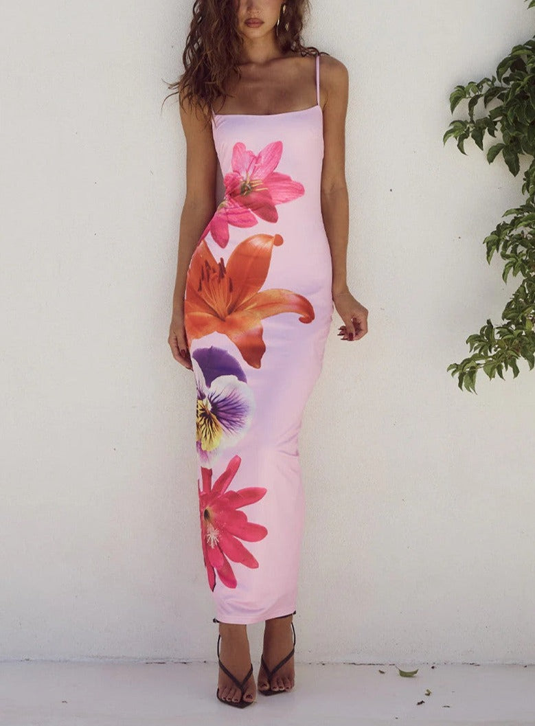 Gracen Large Floral Maxi Dress