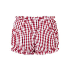 Winry Plaid Ruffle Shorts