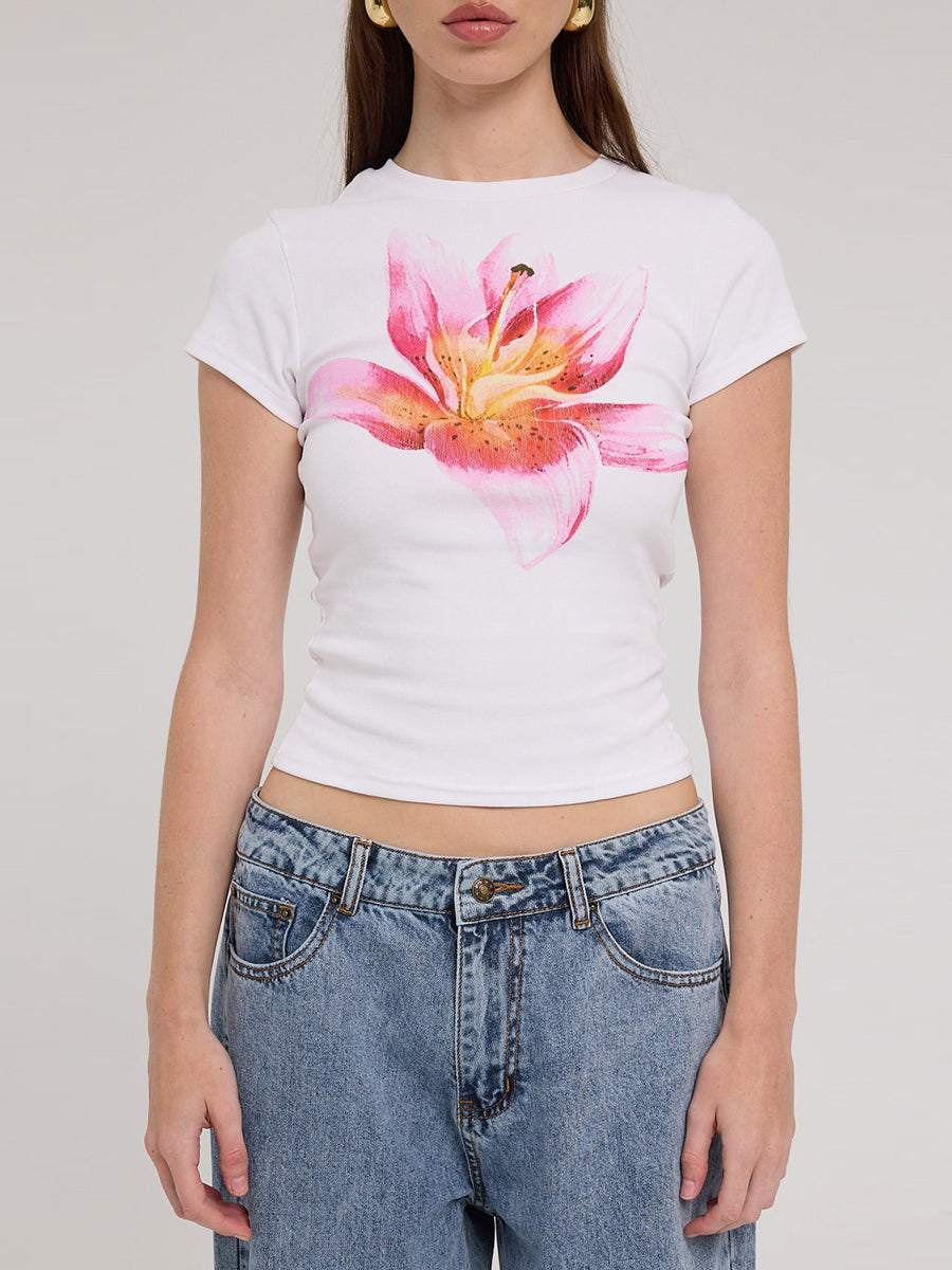 Rena Floral Print T-Shirt