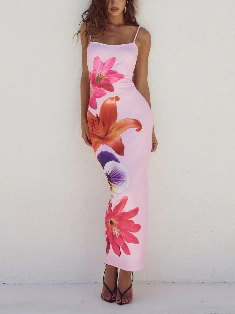 Gracen Large Floral Maxi Dress