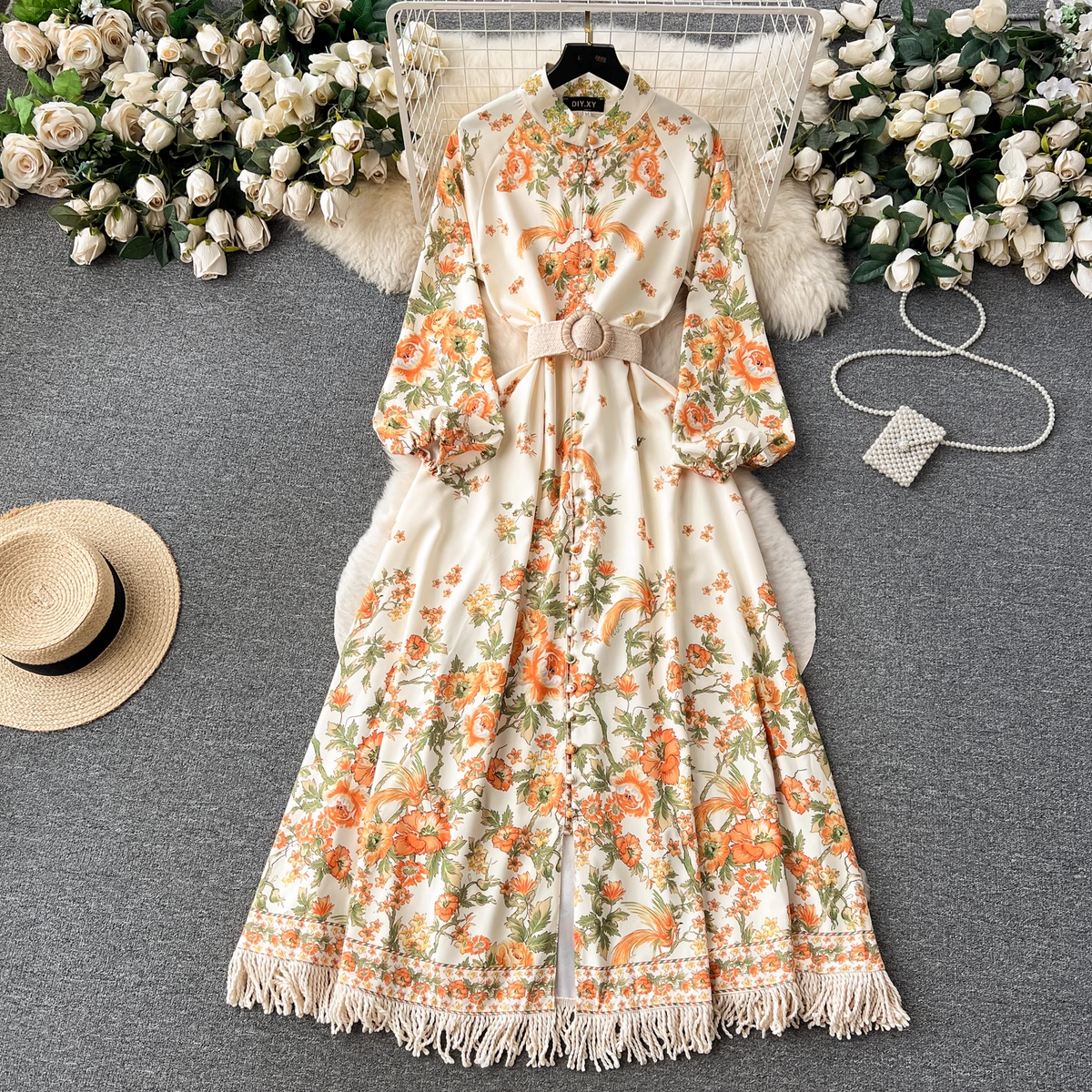 women's autumn palace style dress