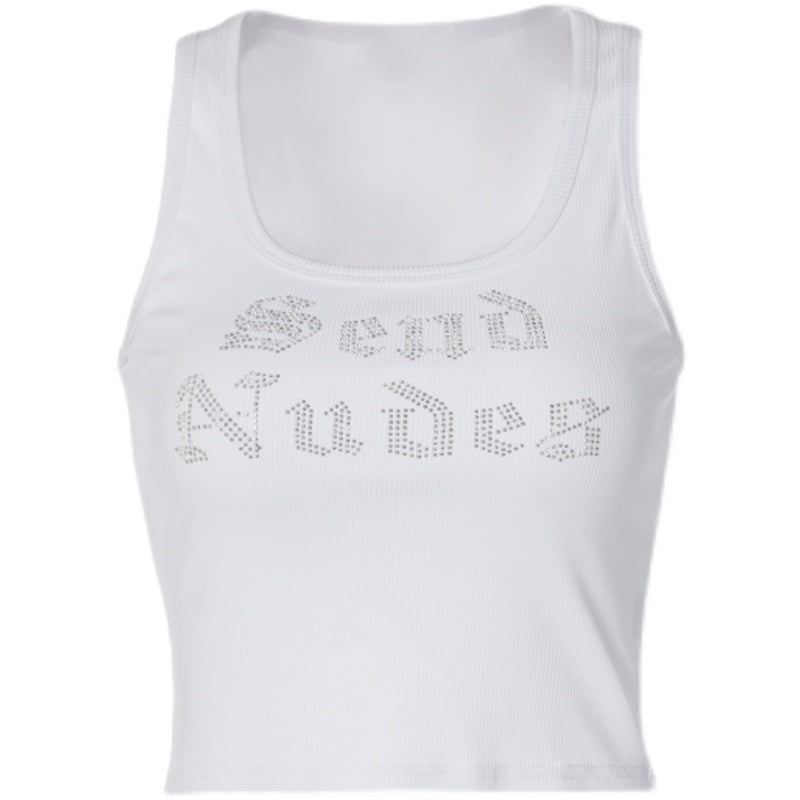 Send Nudes Embellished Top