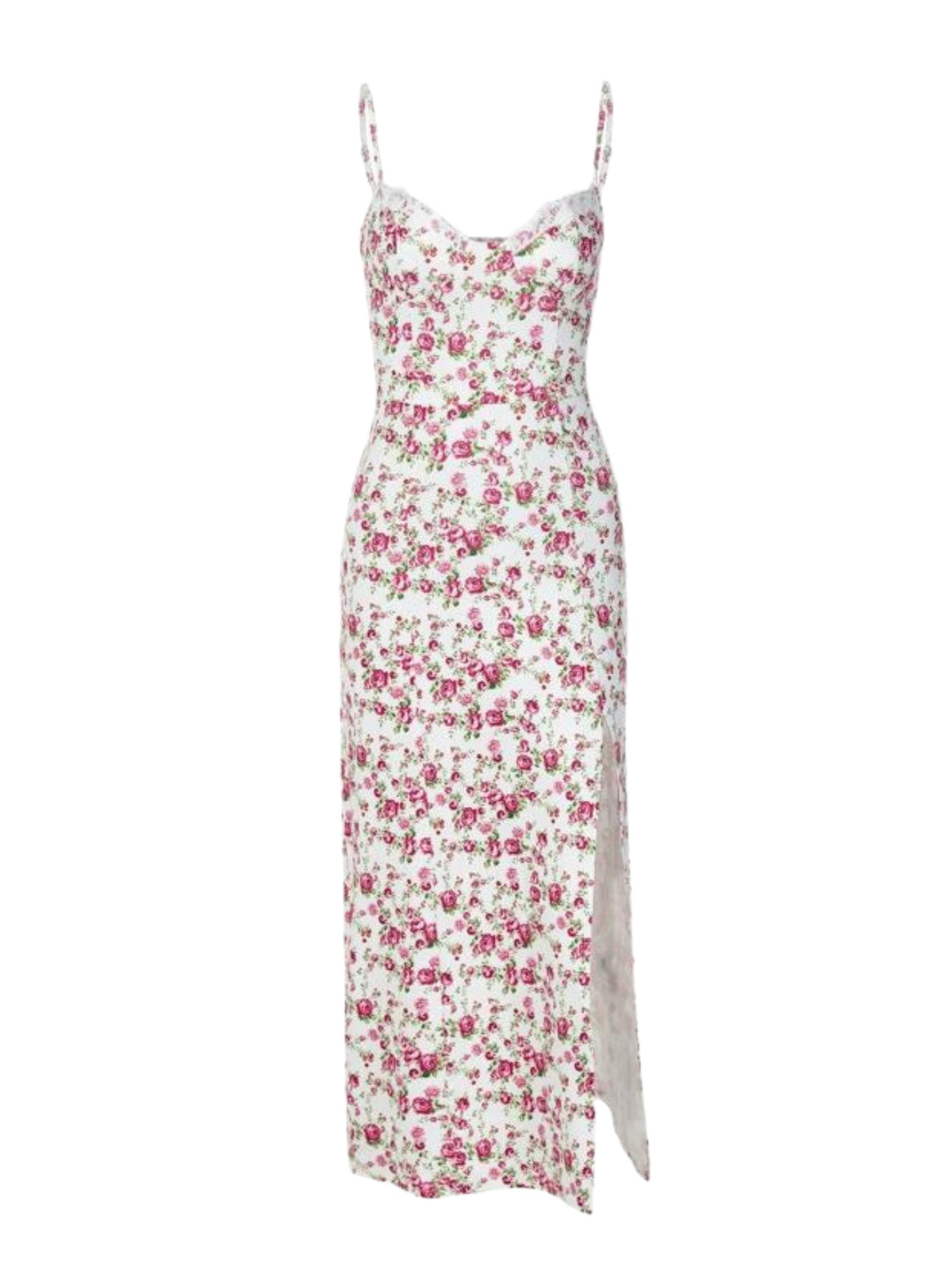 Hermione Floral Print Midi Dress