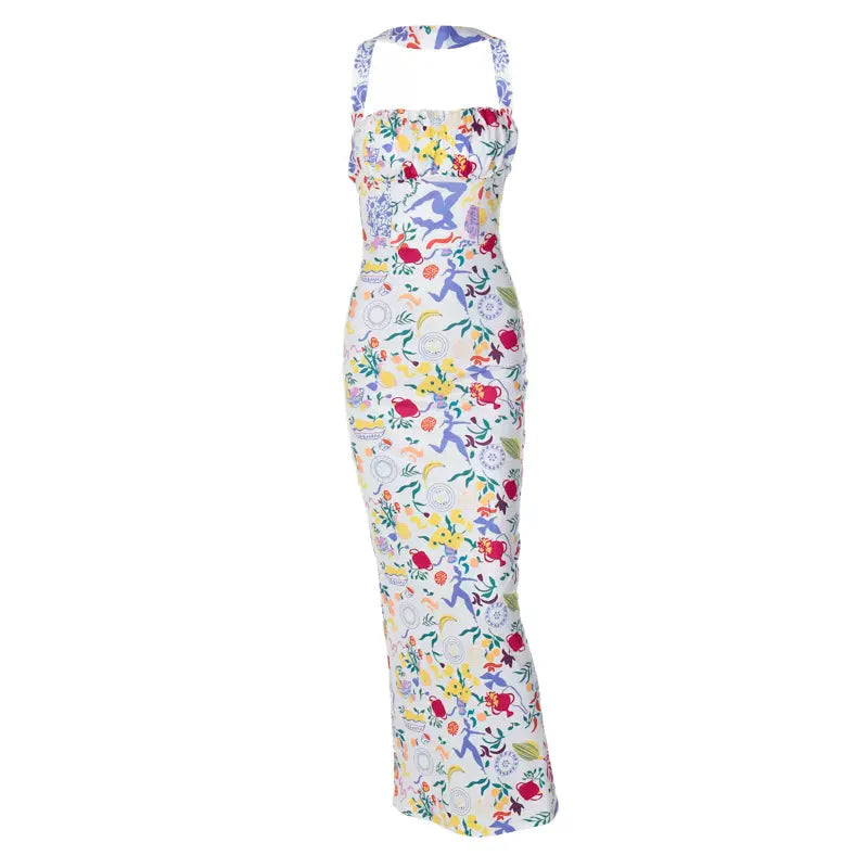 Sybil Printed Maxi Dress