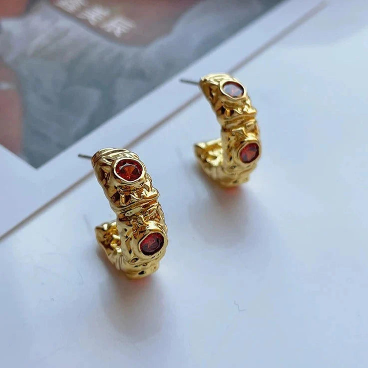 Sybil Retro Earrings