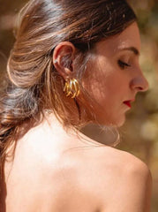 Three Hoop Earrings