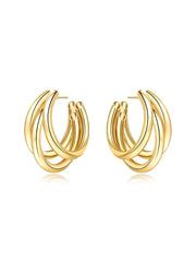 Three Hoop Earrings