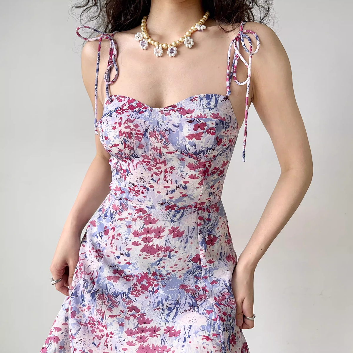 women's floral print dress