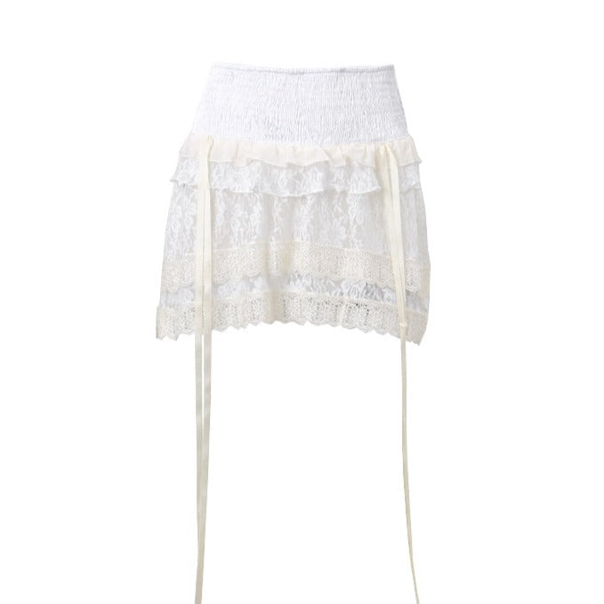 Viola Ruffle Mini Skirt