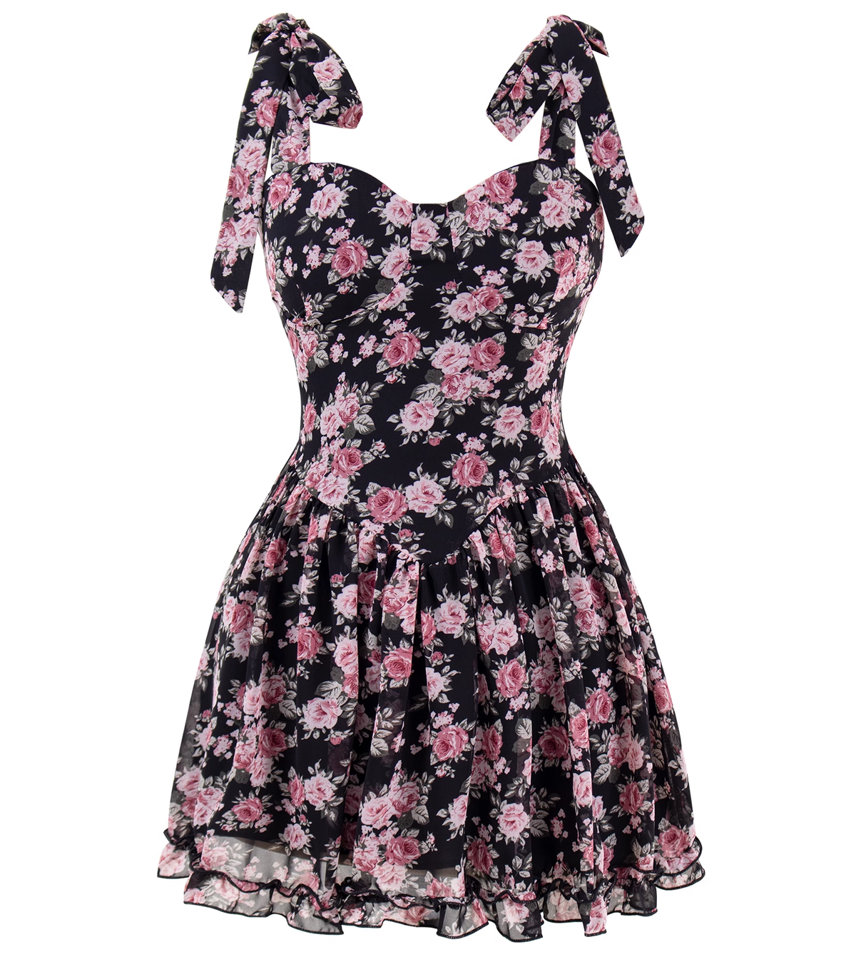 women's floral dress