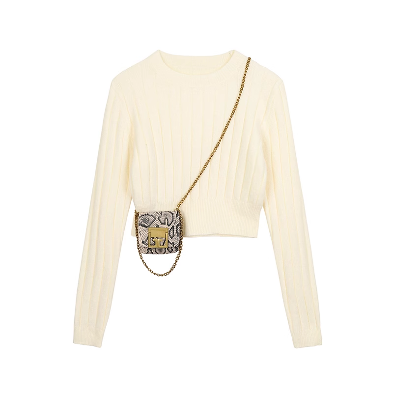 Long sleeve knitted