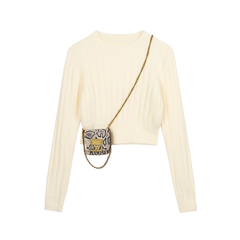 Long sleeve knitted