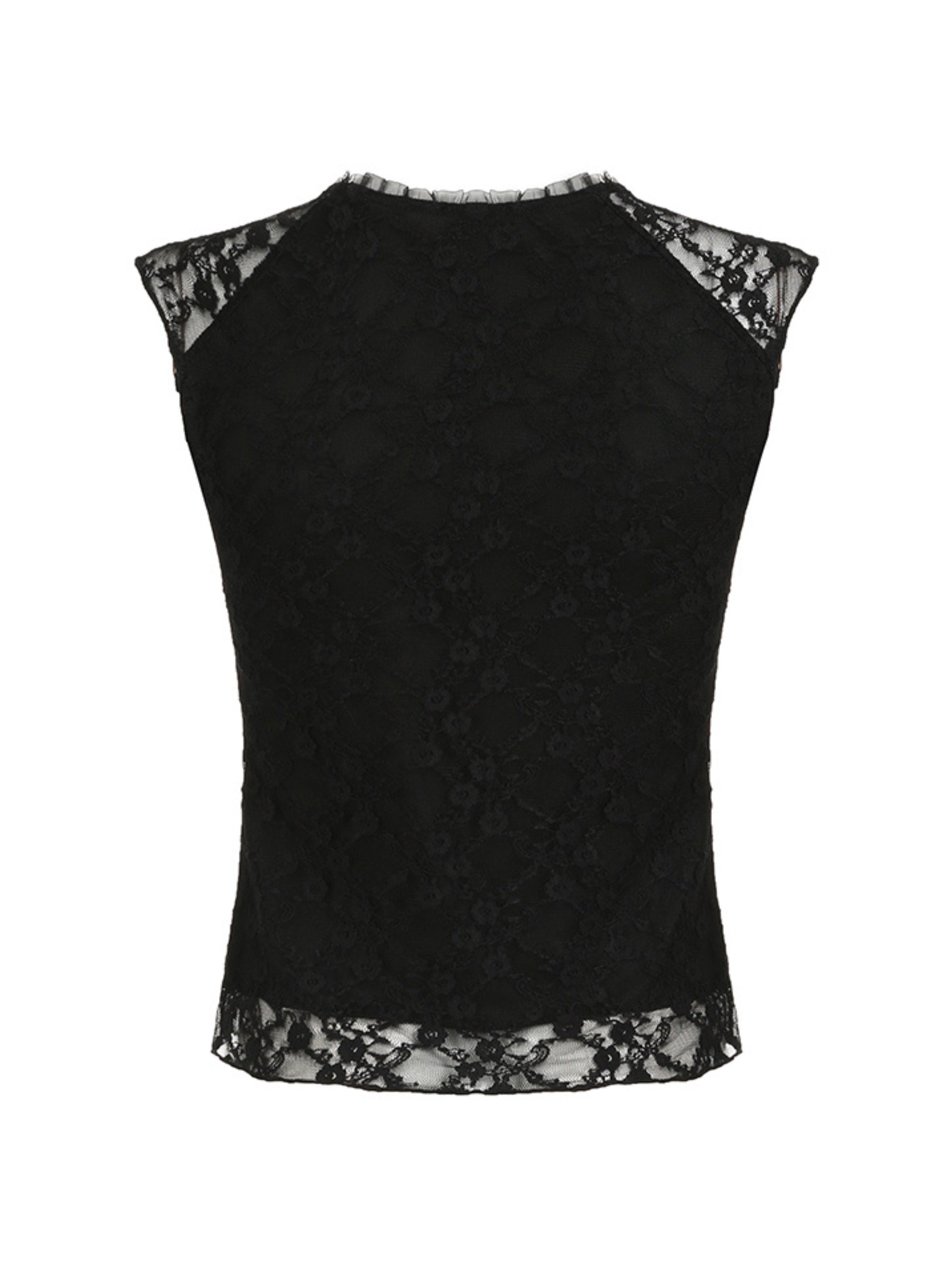 Ruwayda V-Neck Lace Top