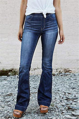 High Waisted Slim Jeans