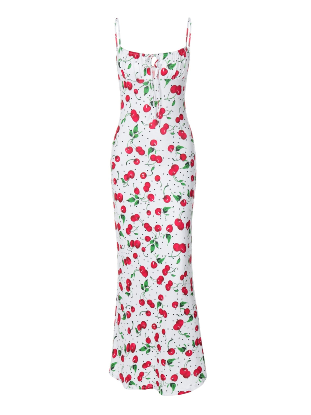 Kynslee Cherry Print Maxi Dress