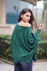 It All Works Out Knit Sweater - Green