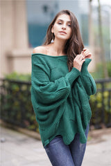 It All Works Out Knit Sweater - Green