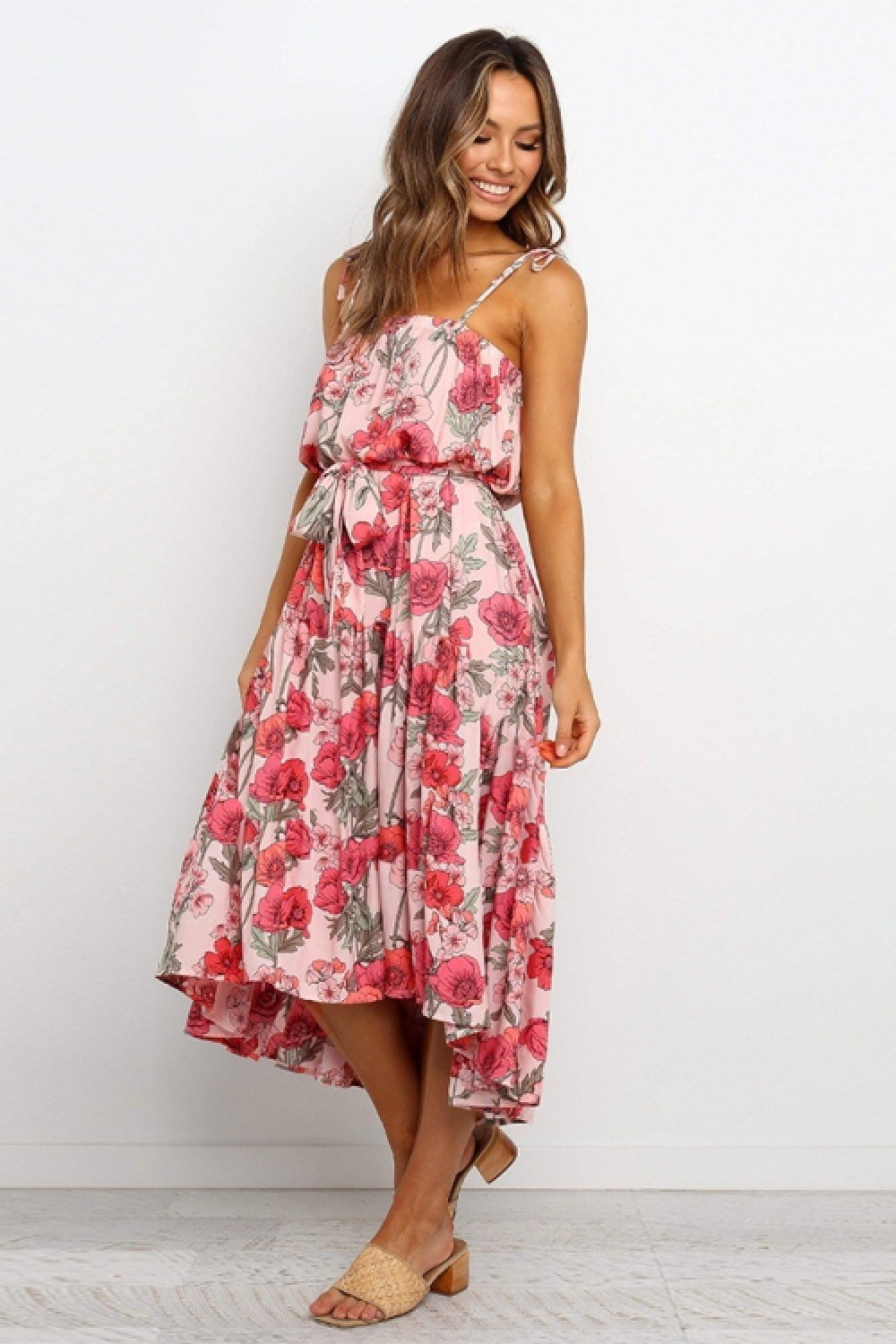 Just The Beginning Floral Dress