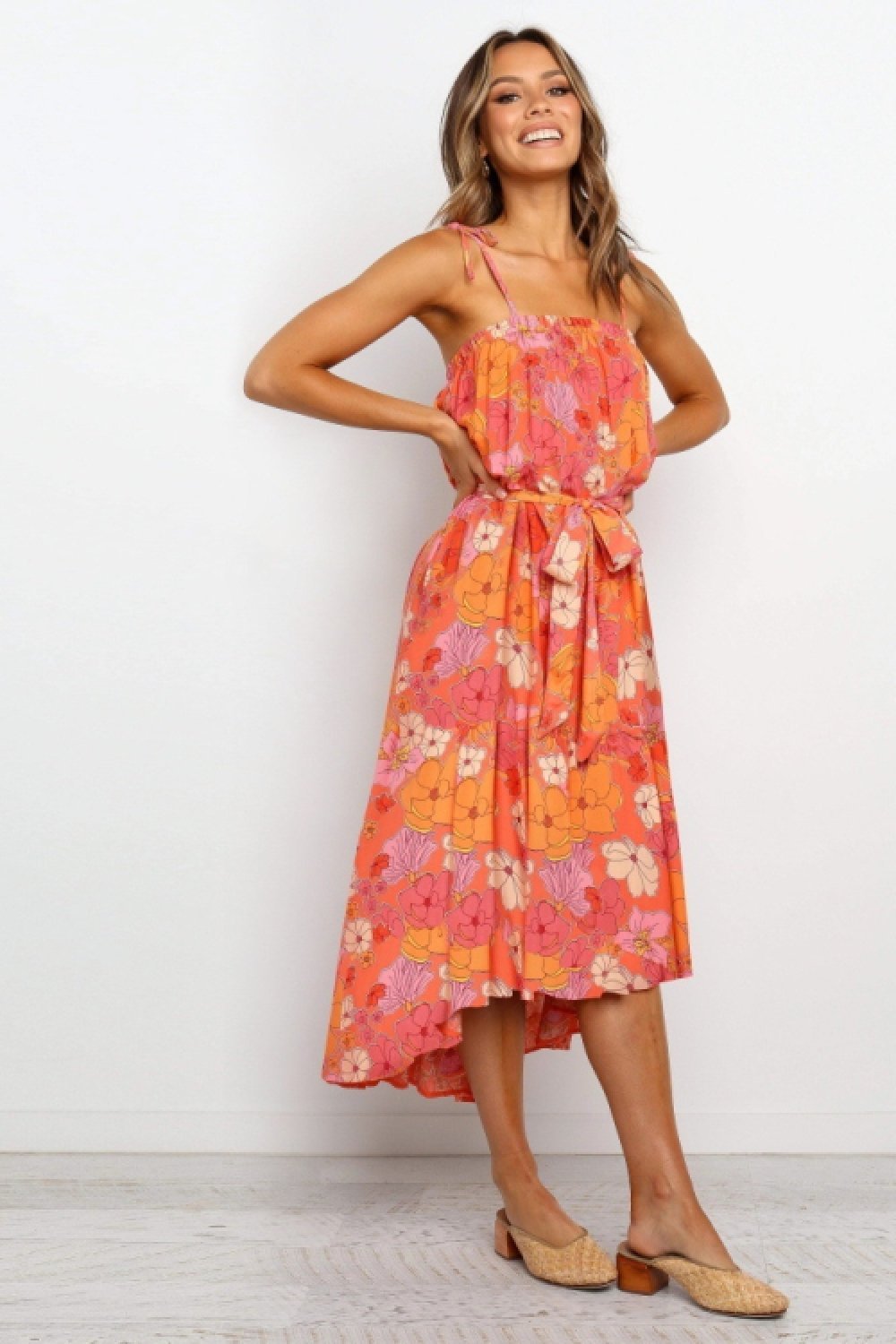 Just The Beginning Floral Dress