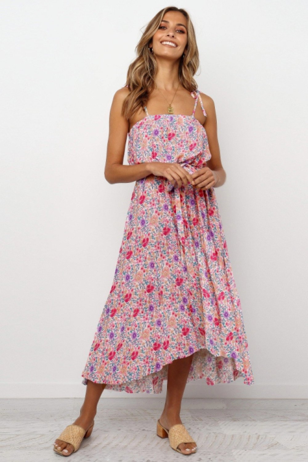 Just The Beginning Floral Dress