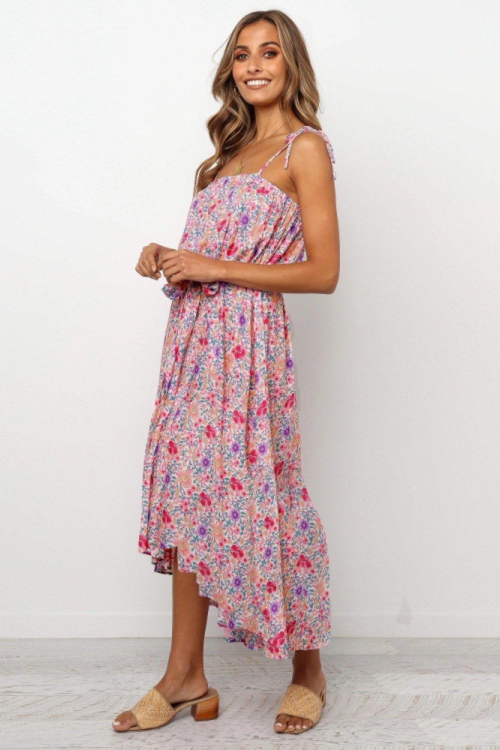 Just The Beginning Floral Dress