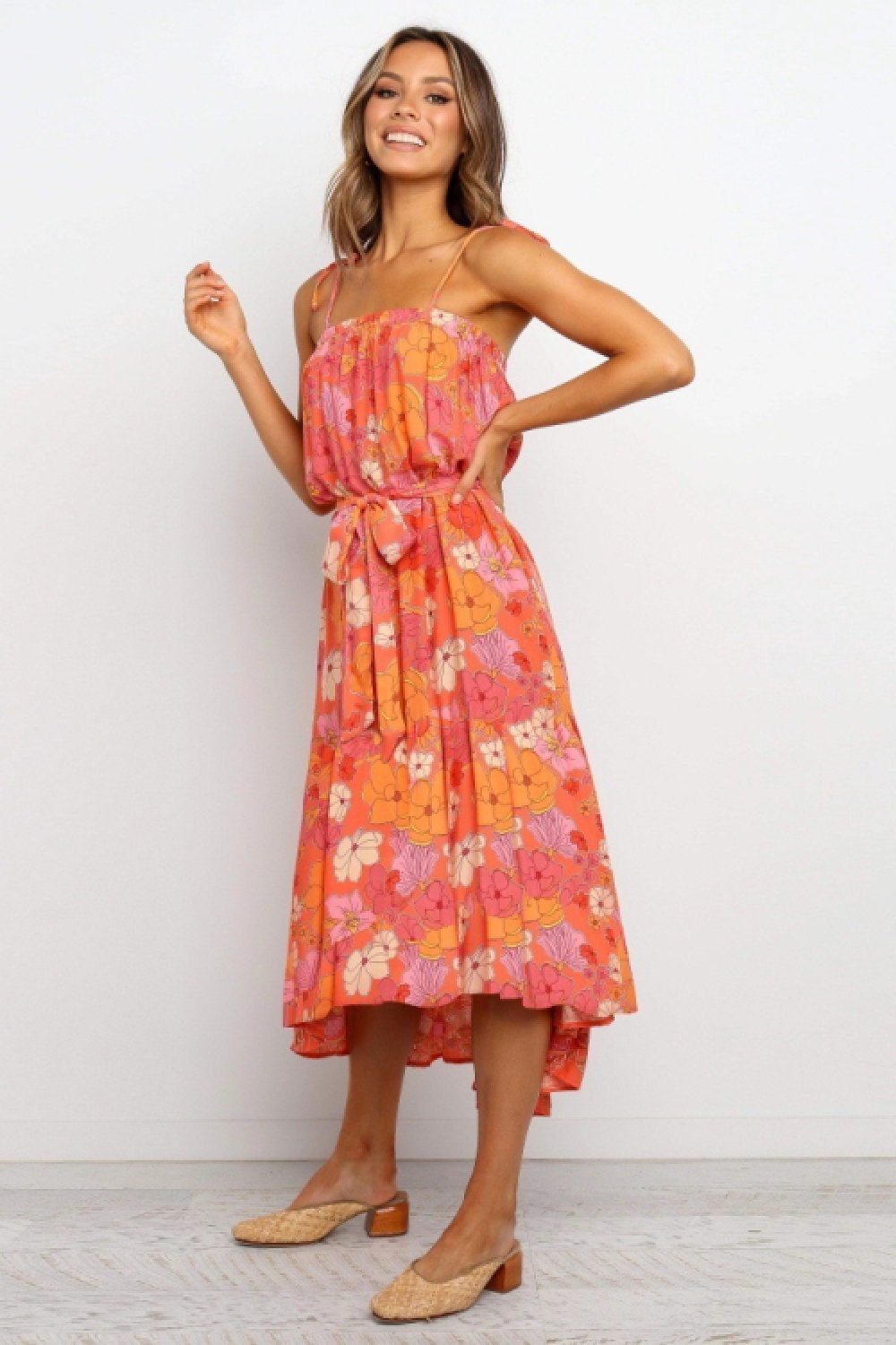 Just The Beginning Floral Dress