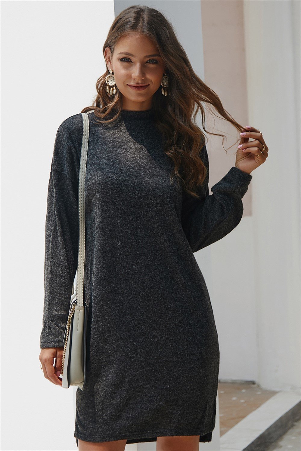 Keep You Happy Sweater Dress