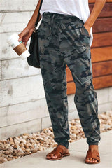 Leisure Camouflage Drawstring Pants