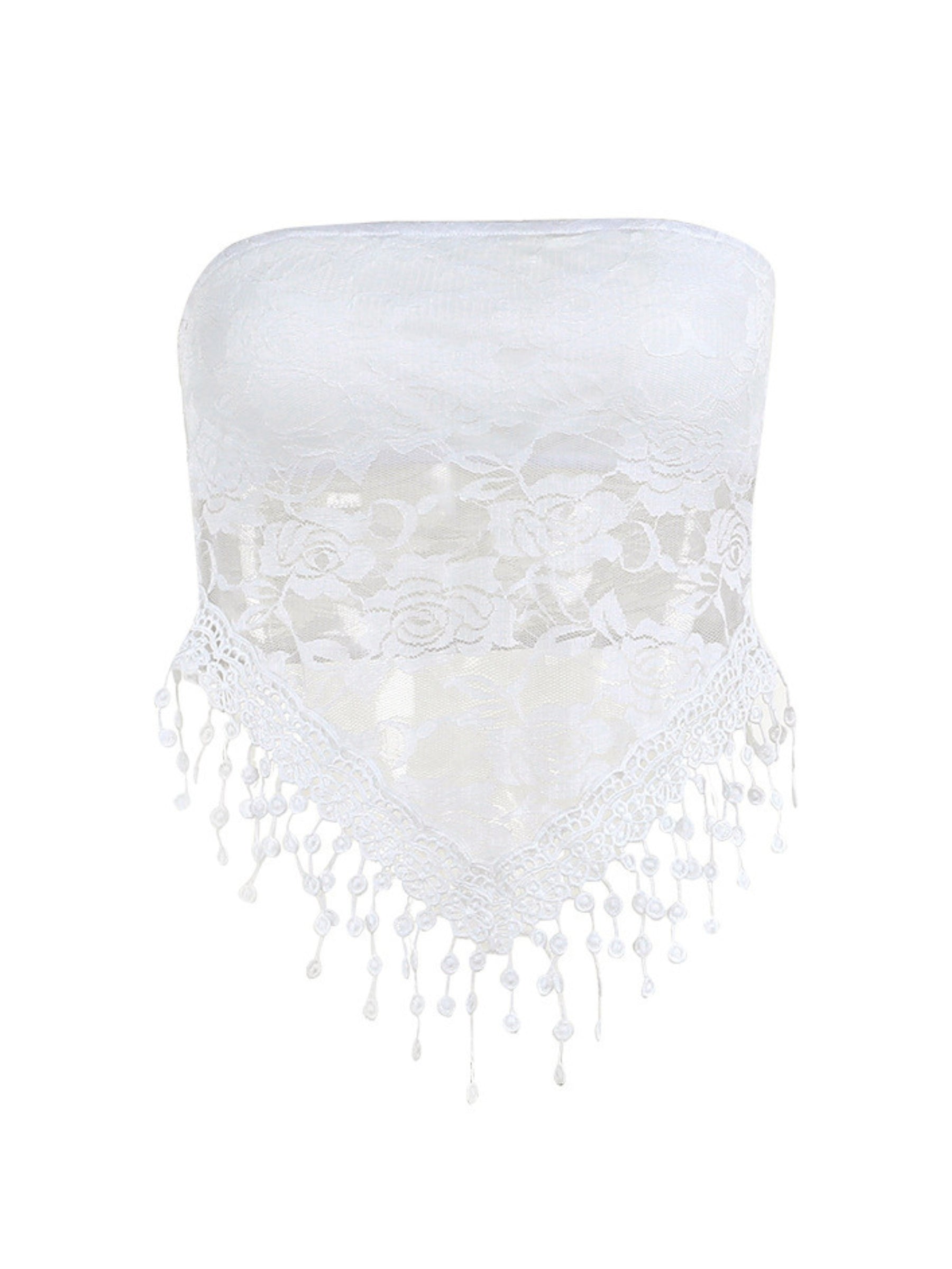 Koralee Lace Strapless Top